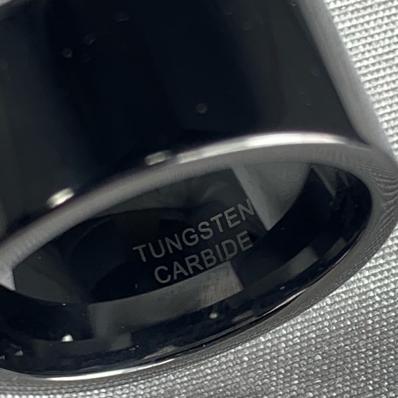 Tungsten carbide ring - unisex - Picture 2 of 6